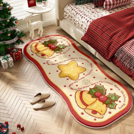 🎄 Cartoon Christmas Decorative Rug | Turn Your Home into a Festive Wonderland with Playful Charm