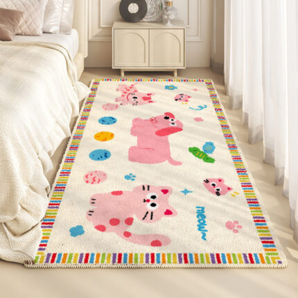 🧸 Cartoon Bedroom Rug | Transform Your Bedroom into a Whimsical Corner with Playful Designs